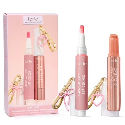 Tarte Cosmetics Say Less Maracuja Juicy Lip Duo In Multi
