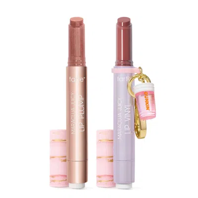 Tarte Cosmetics Tarte X Dunkin' Maracuja Juicy Lip Vanilla Icing Duo + Free Charm In Multi