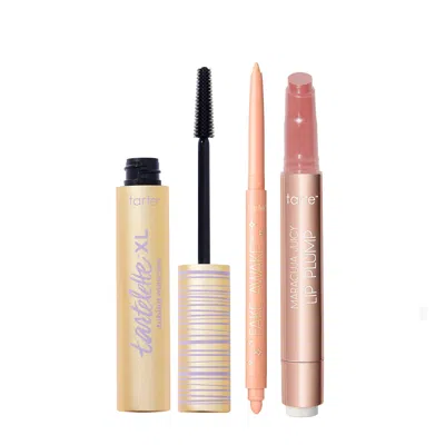 Tarte Cosmetics Tarteâ?¢ Maracuja Juicy Lip Plump, Xl Tubing Mascara And Fake Awake Set In Yellow