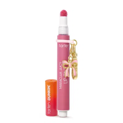 Tarte Cosmetics Tarteâ?¢ X Dunkin' Maracuja Juicy Lip Tint Stain + Free Charm Duo In Multi