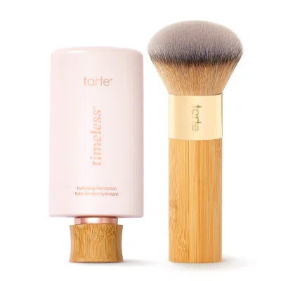 Tarte Cosmetics Timeless Hydrating Foundation & Buffer Brush Duo In Transparent