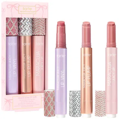 Tarte Don't Kiss & Tell Maracuja Juicy Lip Trio (worth $81.00)