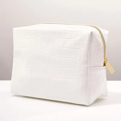 Tarte Go Getter Makeup Bag In White