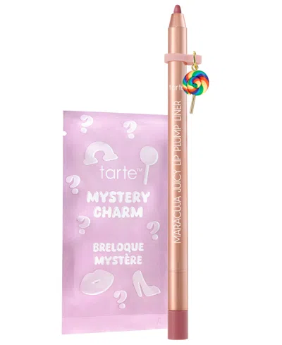 Tarte Limited-edition Maracuja Juicy Lip Plump Liner With Charm, 0.017 Oz.