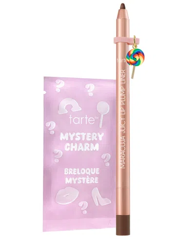 Tarte Limited-edition Maracuja Juicy Lip Plump Liner With Charm, 0.017 Oz.