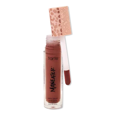 Tarte Maneater Satin Blush Cheek Plump - Cinnamon In Brown