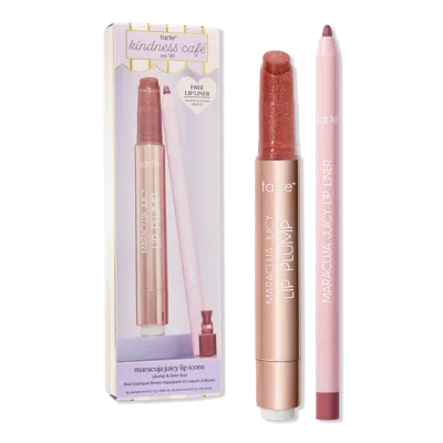 Tarte Maracuja Juicy Lip Icons Plump & Liner Duo - Rosy Mauve