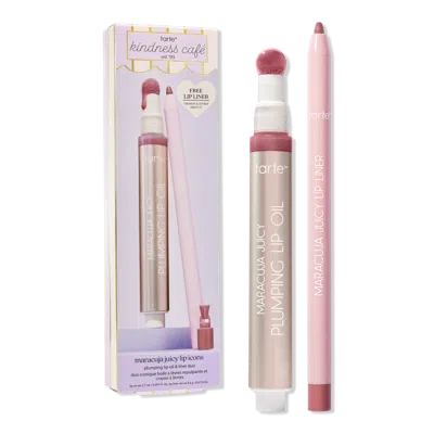 Tarte Maracuja Juicy Lip Icons Plumping Oil & Liner Duo - Mixed Berries