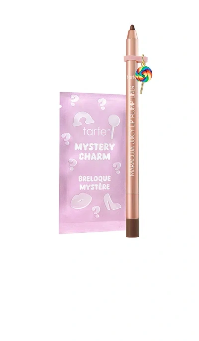 Tarte Maracuja Juicy Lip Plump Peptide Liner With Charm Toasted Brown 0.0176 Oz/0.5 G