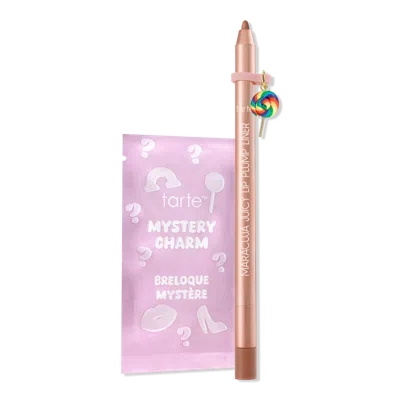 Tarte Maracuja Juicy Lip Plump Peptide Liner With Charm - Caramel In Multi