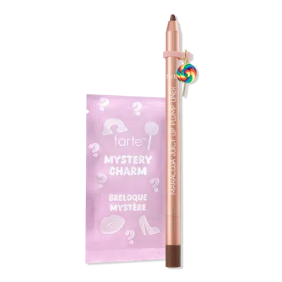 Tarte Maracuja Juicy Lip Plump Peptide Liner With Charm - Toasted Brown