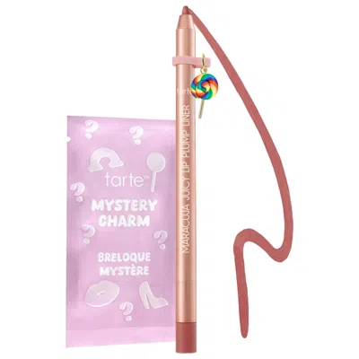 Tarte Maracuja Juicy Lip Plump Peptide Liner With Charm Blushed Rose 0.0176 Oz/0.5 G
