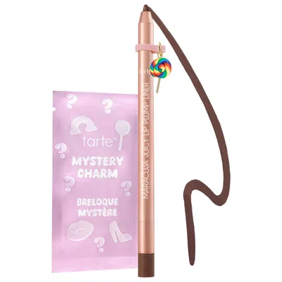 Tarte Maracuja Juicy Lip Plump Peptide Liner With Charm Toasted Brown 0.0176 Oz/0.5 G