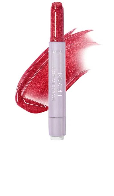 Tarte Maracuja Juicy Lip Vinyl. In Shimmering Cranberry