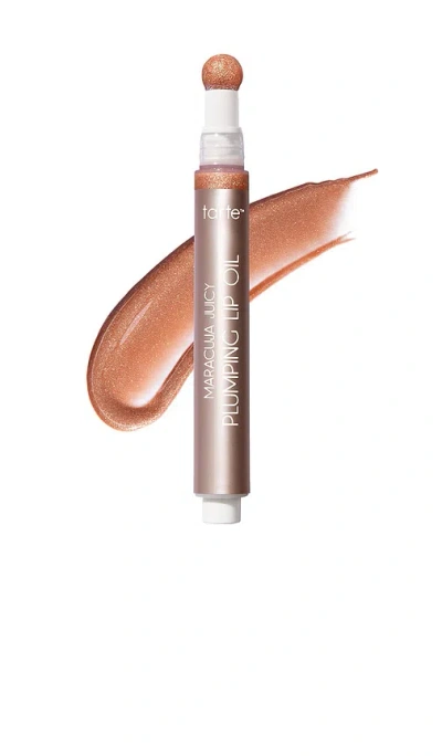 Tarte Maracuja Juicy Plumping Lip Oil In Shimmering Brown Sugar