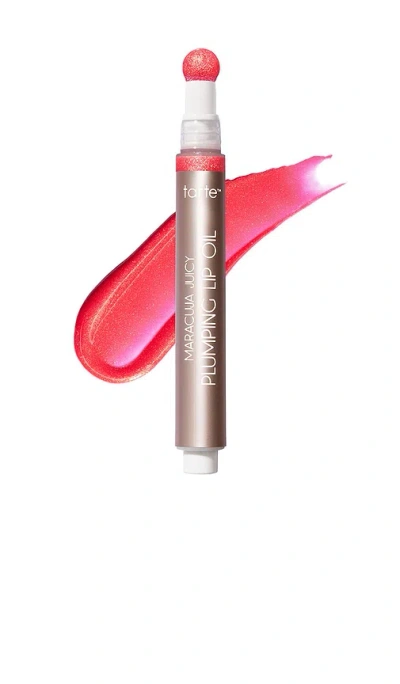 Tarte Maracuja Juicy Plumping Lip Oil In Shimmering Candy Apple