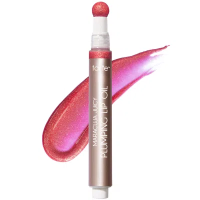Tarte Maracuja Juicy Plumping Shimmering Lip Oil 2.7ml (various Shades) In Shimmering Hibiscus