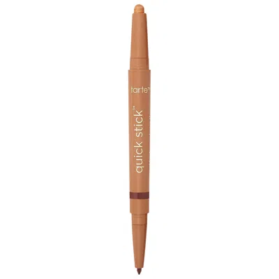 Tarte Quick Stick Waterproof Shadow & Liner Golden Bronze Luster And Bronze Eye Liner