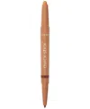 Tarte Quick Stick Waterproof Shadow & Liner In Golden Bronze Luster  Brown Liner