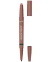 Tarte Quick Stick Waterproof Shadow & Liner In Mauve Luster  Black Liner