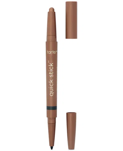 Tarte Quick Stick Waterproof Shadow & Liner In Taupe Luster  Black Liner