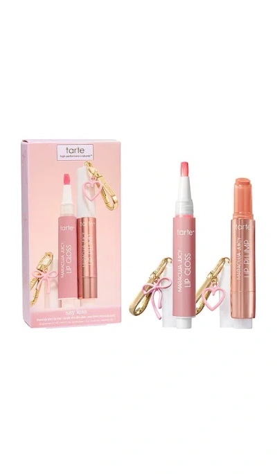Tarte Say Less Maracuja Juicy Lip Duo In N,a