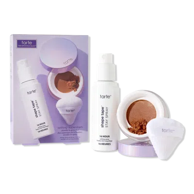 Tarte Setting Superstars Powder & Spray Duo - Translucent Deep In Blue