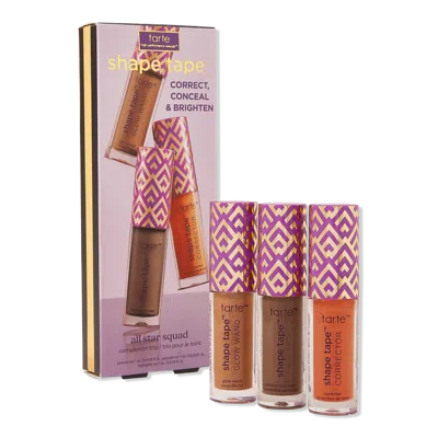 Tarte Shape Tape All Star Squad Complexion Trio - 57n Rich / Ablaze / Orange