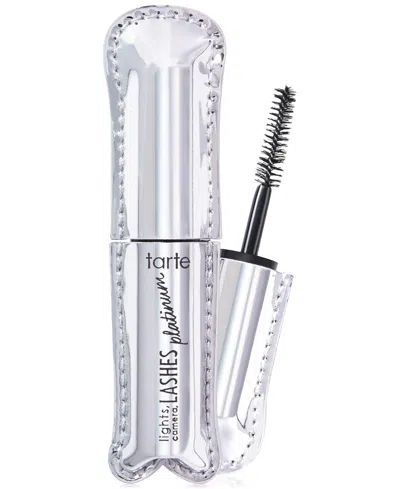 Tarte Travel-size Lights, Camera, Lashes Platinum Mascara In Black