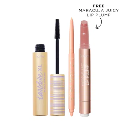 Tarte Â?¢ Maracuja Juicy Lip Plump, Xl Tubing Mascara And Fake Awake Set In White