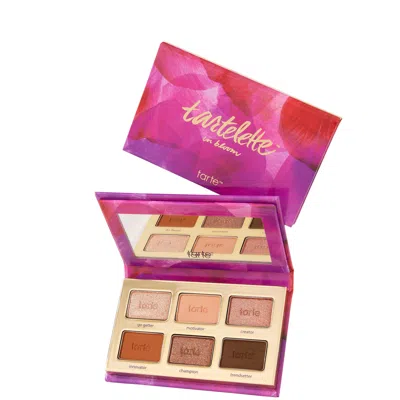 Tarte Lette In Bloom Mini Amazonian Clay Palette In Go Getter (light Golden Shimmer) Motivator (matte Beige) Creator (rose Gold Shimmer) Innovator (matt