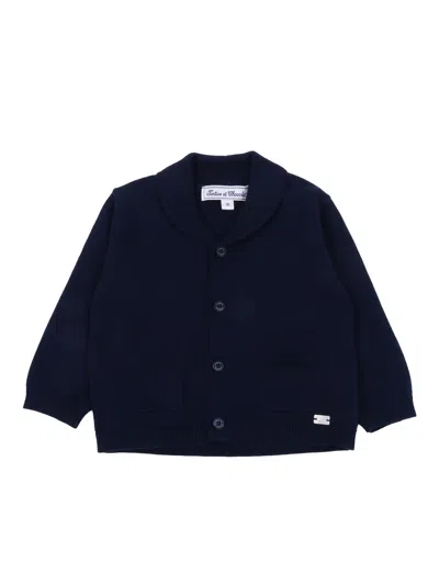 Tartine & Chocolat Kids'  Gilet1 In Blue