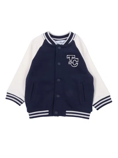 Tartine & Chocolat Kids'  Giletsweat1 In Blue