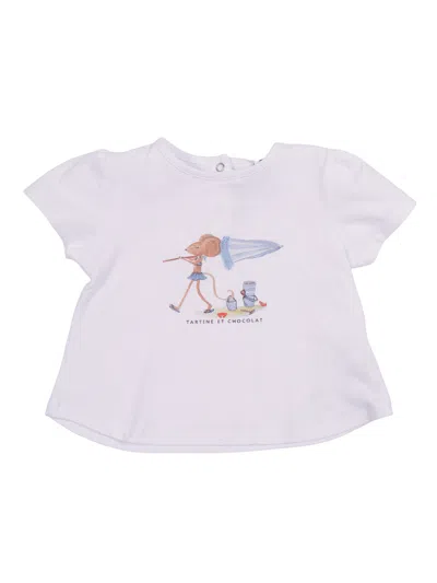 Tartine & Chocolat Teeshirt3 In White
