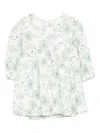 Tartine Et Chocolat All-over Floral Print Dress In White
