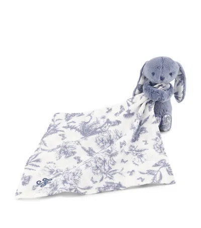 Tartine Et Chocolat Augustin The Rabbit Comforter In Blue