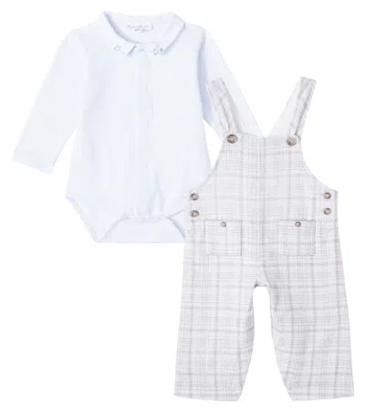 Tartine Et Chocolat Baby Bodysuit And Jumpsuit Set In Blue