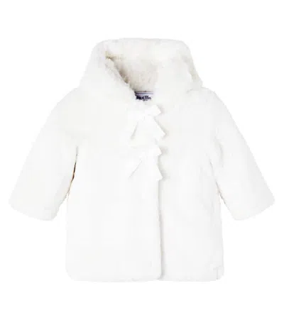 Tartine Et Chocolat Baby Bow-detail Coat In White