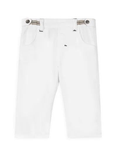 Tartine Et Chocolat Baby Boy's & Little Boy's Stretch Cotton Trousers In White