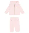 Tartine Et Chocolat Baby Jogginganzug Aus Samt In Pink