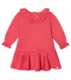 Tartine Et Chocolat Baby Cotton Jersey Dress In Framboise