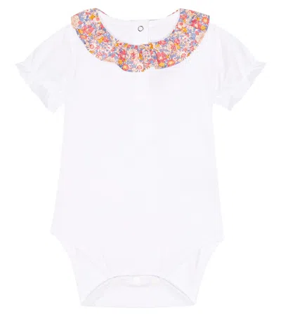 Tartine Et Chocolat Cotton Romper In Blush