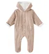 TARTINE ET CHOCOLAT BABY COTTON, WOOL AND CASHMERE ONESIE