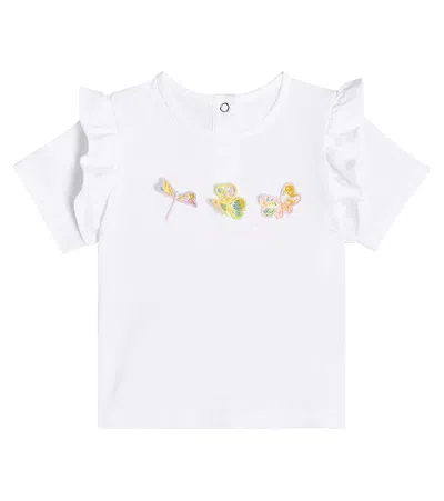 Tartine Et Chocolat Baby Embroidered T-shirt In White