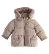 TARTINE ET CHOCOLAT BABY FAUX FUR-TRIMMED JACKET