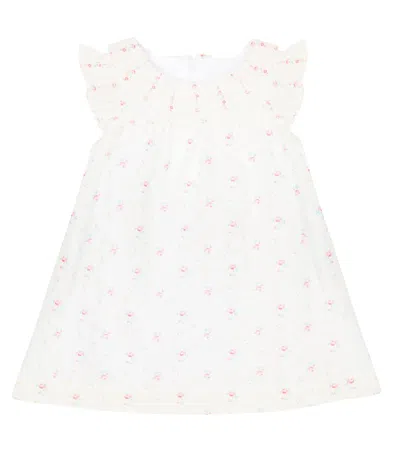 Tartine Et Chocolat Baby Bedrucktes Kleid Aus Baumwolle In Blanc