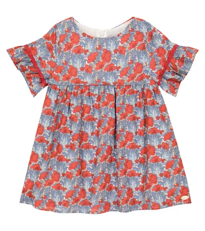Tartine Et Chocolat Baby Bedrucktes Kleid Aus Baumwolle In Multicoloured