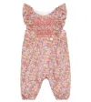 Tartine Et Chocolat Baby Bedruckter Jumpsuit Aus Baumwolle In Blush