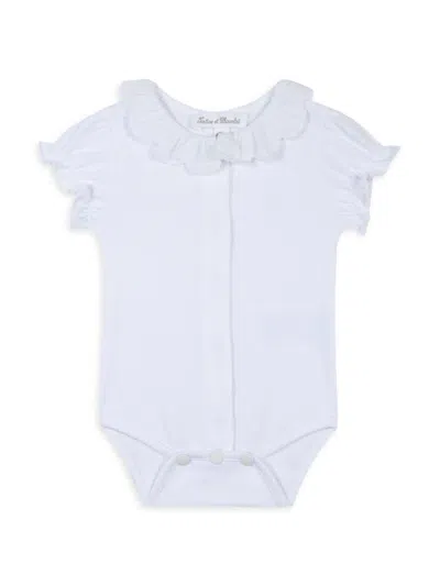 Tartine Et Chocolat Baby Girl's Stretch Cotton Bodysuit In White