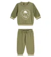 Tartine Et Chocolat Baby Jogginganzug Aus Baumwolle In Green